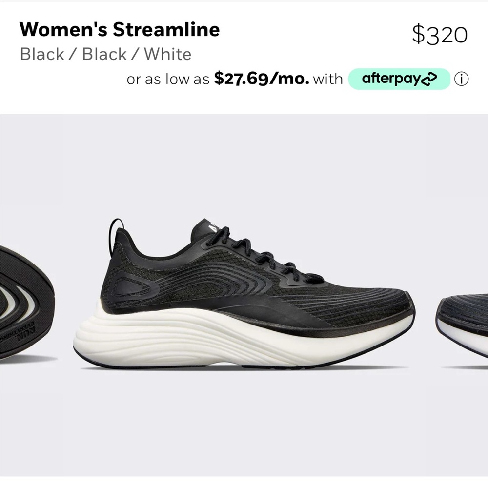APL STREAMLINE BLACK AND WHITE SIZE 8